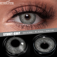 EYESHARE 1pair New Color Contact Lenses for Eyes Brown Eyes Lens Fashion Blue Lenses Green Beautiful Pupil Yearly Gray Contact