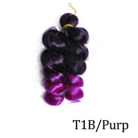 Loose Curly 12″ Pre-Stretched Wavy Braiding Hair – Easy Crochet / Box Braid Bulk (Natural-Curl, Low Shedding)