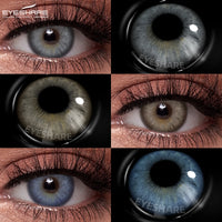 EYESHARE 1pair New Color Contact Lenses for Eyes Brown Eyes Lens Fashion Blue Lenses Green Beautiful Pupil Yearly Gray Contact