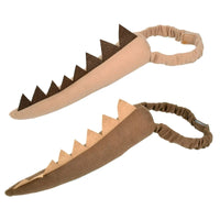 652F Halloween Cosplay Themed Party Children Dinosaur Tail Costume Accessories