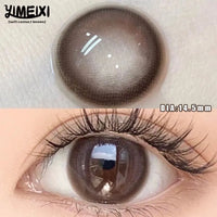 YIMEIXI 5 Pairs 1Day Pink Contacts Lenses Myopia Prescription Daily Disposable Eyes Nature Colored Lenses Makeup Beauty Pupil