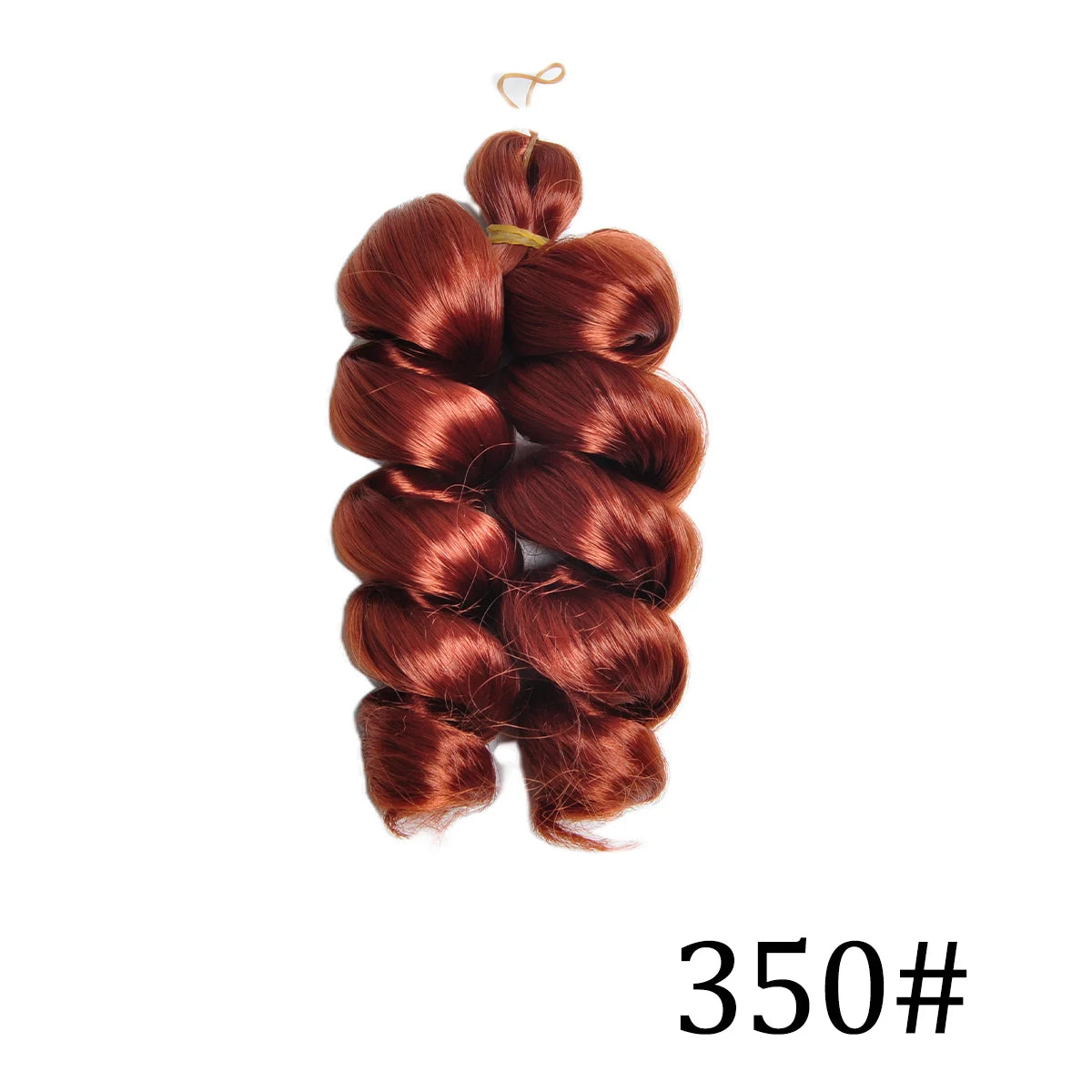 Loose Curly 12″ Pre-Stretched Wavy Braiding Hair – Easy Crochet / Box Braid Bulk (Natural-Curl, Low Shedding)