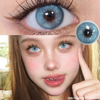 EYESHARE 1pair Colored Contact Lenses for Eyes Purple Lenses Fashion Colorful Beautiful Pupil Lens Yearly Cosmetic Eye Contacts