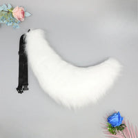 Fluffy Handmade Cute Lolita Plushy Dog Cat Fox Tail Girl Plush Tails Belt Cat Ear Anime Performance Cosplay Accessories Kid Gift