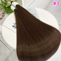 Colored Straight Human Hair Bulk for Braiding