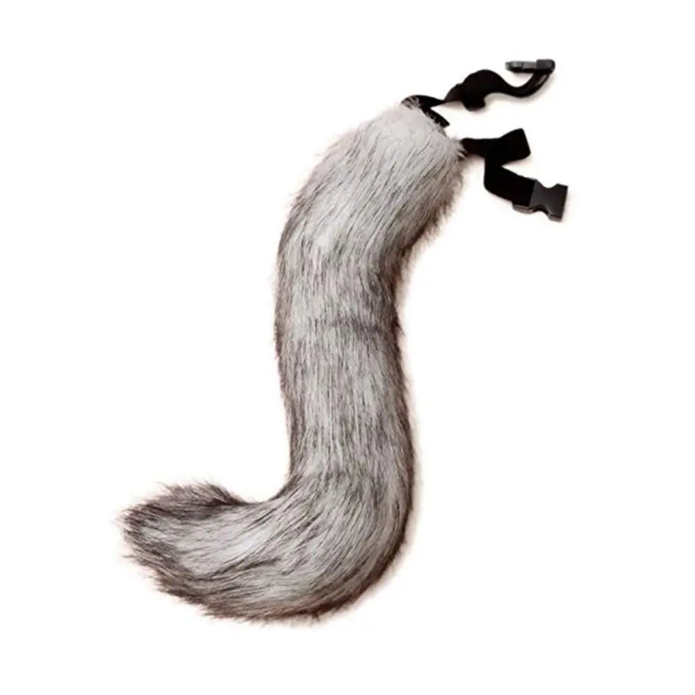 Plush Halloween Cosplay Accessories Adjustable Long Tail Halloween Animal Cosplay Props Cute Outfit Animal Cosplay Props Adult