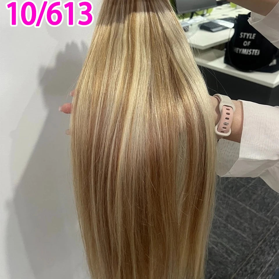 Colored Straight Human Hair Bulk for Braiding
