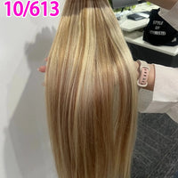 Colored Straight Human Hair Bulk for Braiding