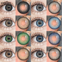 EYESHARE New Color Contact Lenses Black Spectacle Lenses Purple Gray Fashion Contact Lenses Brown Natural Lenses 1 Pair