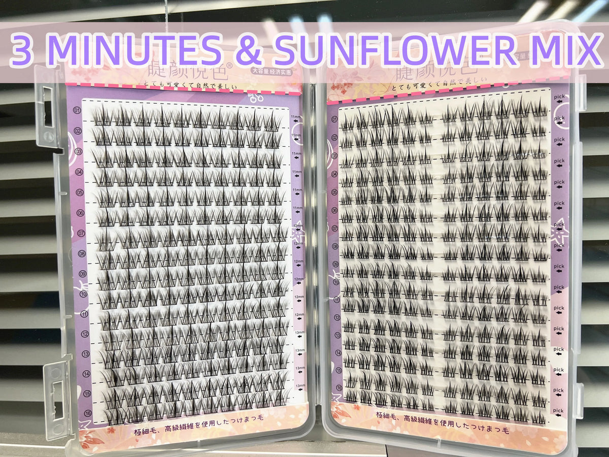 Mix 32Rows Eyeslashes Extension Personal Professional Individual Cluster Grafting Wholesale Large Capacity Flowerknow Makeup
