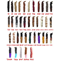French Curls Braiding Hair 12-24inch Hair Extensions Synthetic Hairs Spiral Curls Braids Pre Stretched Loose Wave Braiding Hair