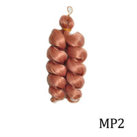 Loose Curly 12″ Pre-Stretched Wavy Braiding Hair – Easy Crochet / Box Braid Bulk (Natural-Curl, Low Shedding)