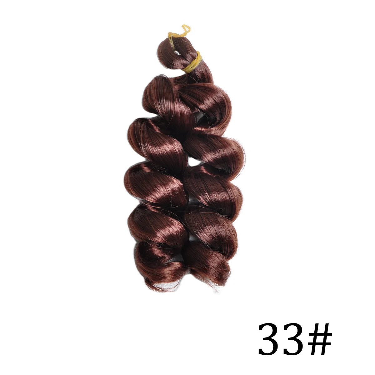 Loose Curly 12″ Pre-Stretched Wavy Braiding Hair – Easy Crochet / Box Braid Bulk (Natural-Curl, Low Shedding)