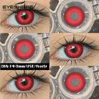 EYESHARE Halloween New Color Contact Lenses Blue Cosplay Anime Contact Red Lenses Purple Eyes Contact Pink Beauty Makeup Lenses