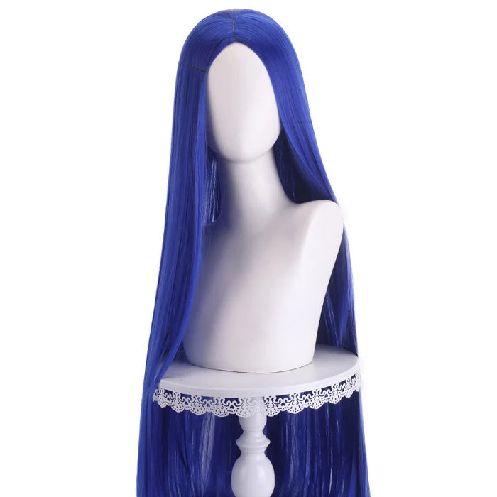 Halloween Cosplay Anime Party Fancy Wig Costume Wig 100cm Long Straight Heat Resistant Synthetic Hair Anime Colored Hair