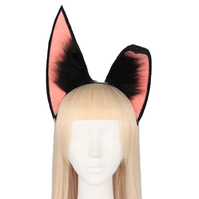 Cosplay Plush Ears And Tail Headband Anime Exhibition Cos Masquerade Dress Up Plush Animal Ears And Tail Accessories New 2025