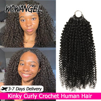 Afro Kinky Curly Human Hair for Crochet Braids – Pre-Separated