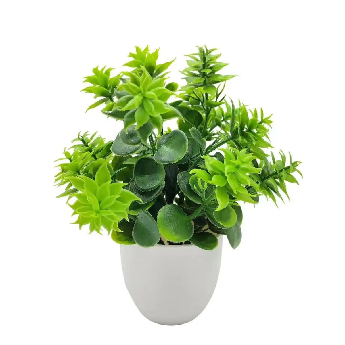 Cross-border Hot Sale New Artificial Plant Fake Plant Green Plant Indoor and Outdoor Decoration Plastic Potted Spring