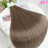 Colored Straight Human Hair Bulk for Braiding