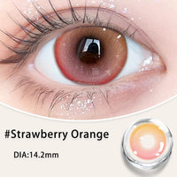 Myopia Lenses Color Contact Lenses for Eyes Lenses With Diopters Prescription Fashion Lenses Purple Eye Lenses YMX