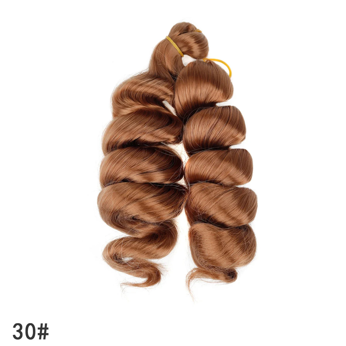 French Curly Crochet Hair Short 12inch Synthetic Braiding Hair Loose Wavy French Curl Braids Extensions for Women