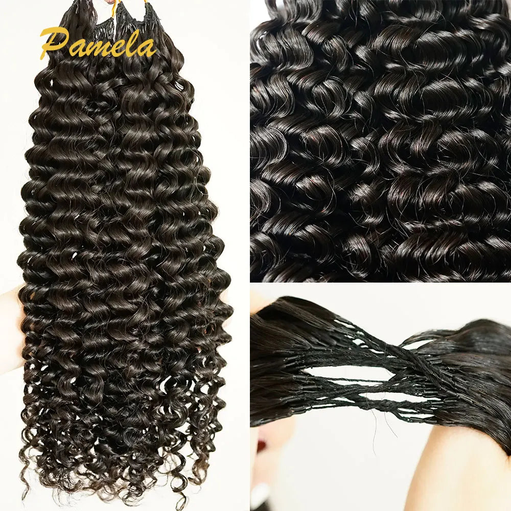 Water Wave Human Hair for Crochet Braids – Pre-Separated