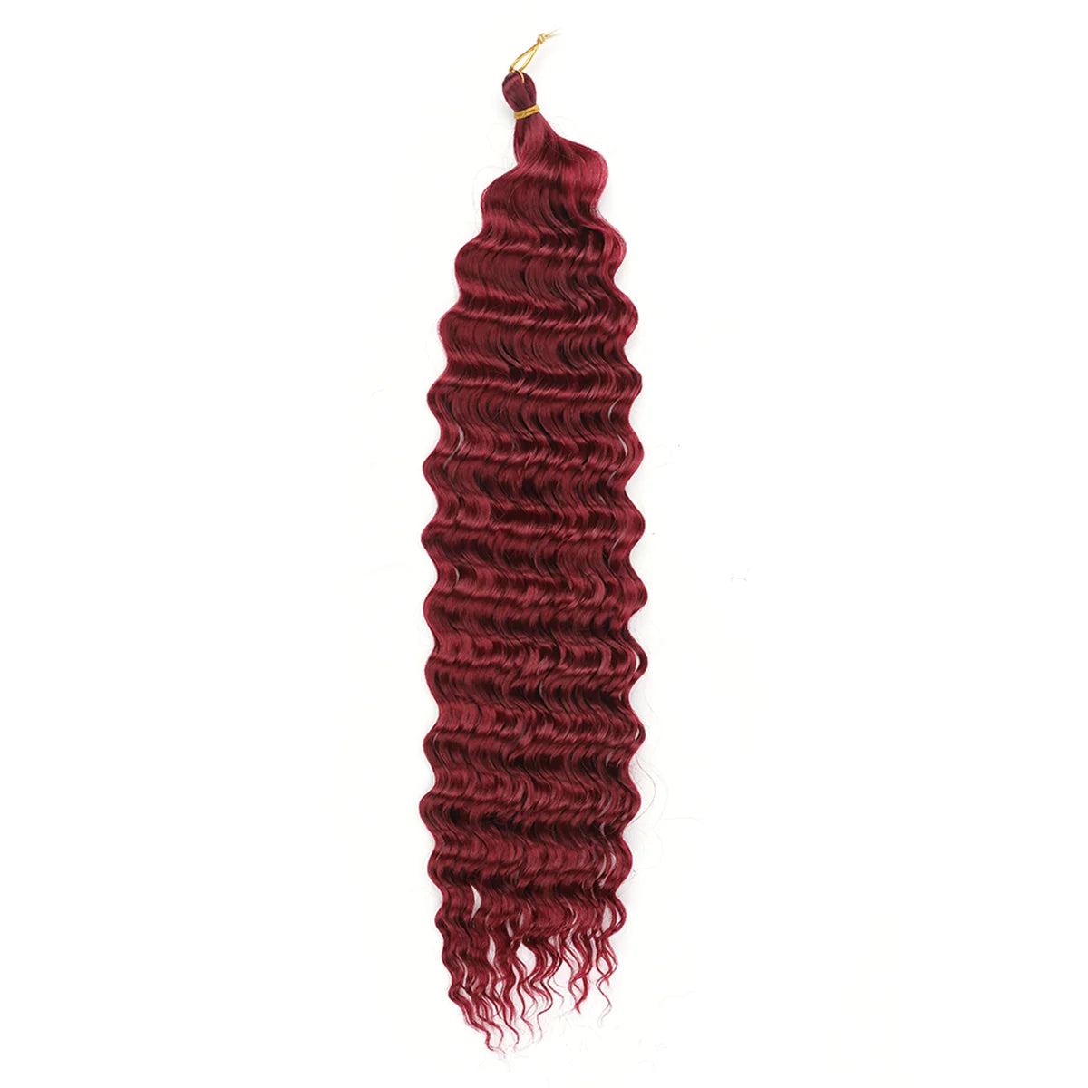 1 Pack Deep Wave Crochet Hair – Synthetic Passion Twist Braiding Hair Extensions