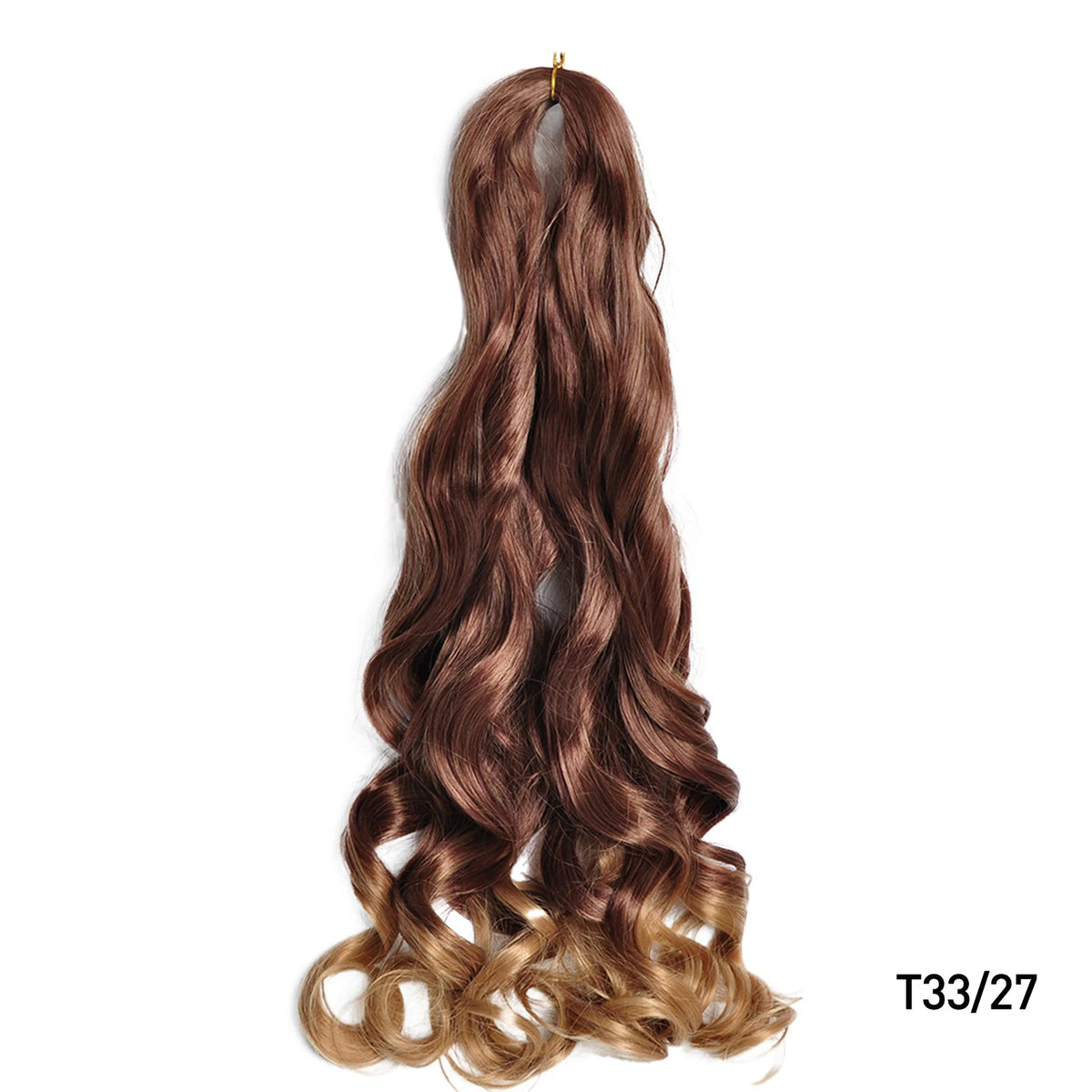 French Curls Braiding Hair Extensions Synthetic Spanish Curl Hair Loose Wave Spiral Curl Braids High Temperature For Black Women