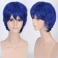 Cosplay Anime Long Wavy Pink Blue Red Blonde Black Green White Brown Cosplay Wig Synthetic Wig