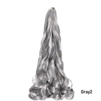 French Curls Braiding Hair Extensions Synthetic Spanish Curl Hair Loose Wave Spiral Curl Braids High Temperature For Black Women