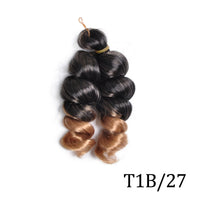 French Loose Curly Braiding Hair12Inch Synthetic French Curl Braiding Hair Extensions Pre Stretched Deep Wavy Twist Crochet Hair