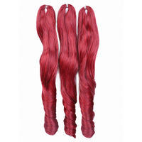 18 Inch French Curly Crochet Braiding Hair Synthetic Blonde Loose Wave Braids Hair Spiral Curls Hair Extensions