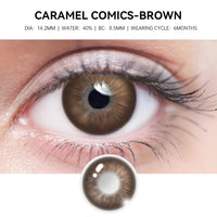 pupils halloween Blue Green contact lenses for Eyes Natural Colored contact lenses Prescription myopia Brown Lens