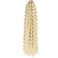 Long Deep Wave Braiding Hair 28 Inch Ocean Wave Crochet Hair Synthetic Deep Curly Crochet Hair Extensions For Black Women