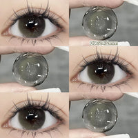 Beauty Pupils Natural Blue Lens Prescription Colored Contact Lenses Myopia Eye Color Lenses Violet Lenses