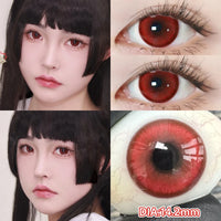 Blue Cosplay Series Colored Contact Lenses for Eyes With Prescription Cosmetics Pupils Eye Color Lenses Myopia Lens OVO