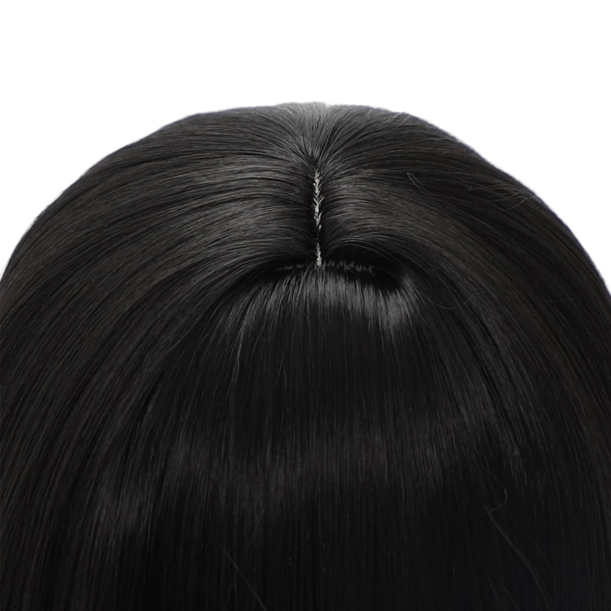 18 Inch Extra Long Straight Hair Wig With Bangs Synthetic Heat-Resistant Suitable For Women Cosplay Wigs