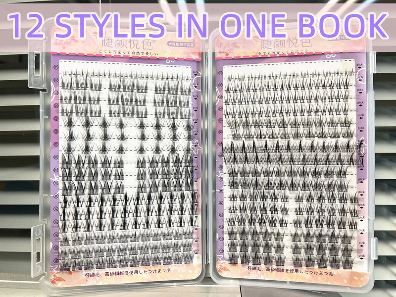 Mix 32Rows Eyeslashes Extension Personal Professional Individual Cluster Grafting Wholesale Large Capacity Flowerknow Makeup