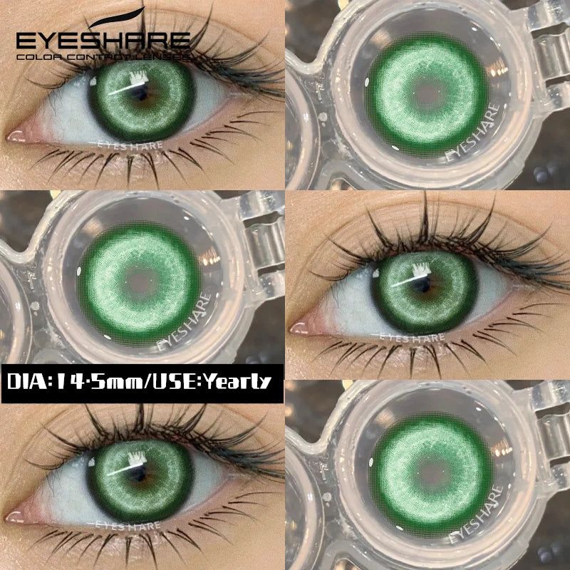 EYESHARE Halloween New Color Contact Lenses Blue Cosplay Anime Contact Red Lenses Purple Eyes Contact Pink Beauty Makeup Lenses