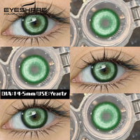 EYESHARE Halloween New Color Contact Lenses Blue Cosplay Anime Contact Red Lenses Purple Eyes Contact Pink Beauty Makeup Lenses