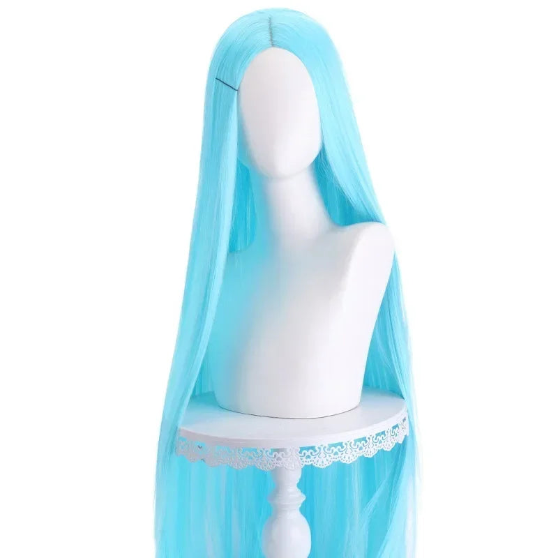 40 Inch Long Straight Cosplay Wig | Heat Resistant Synthetic Wig