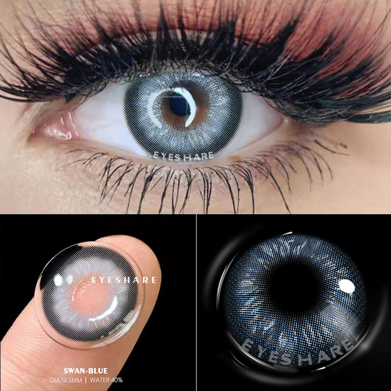 EYESHARE Natural Colored Lens Eyes Color Contact Lenses for Eyes Beauty Contact Lenses Eye Cosmetic Color Lens Eyes Yearly Use