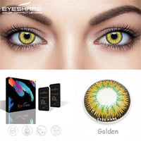 EYESHARE Cosplay Color Contacts Lenses for Eyes 2pcs Blue Green Colored Lenses Lens Yearly Beauty Pupils Makeup EyeContact Lens