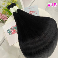 Colored Straight Human Hair Bulk for Braiding