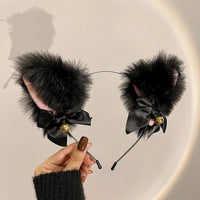 Cute Cat Ears Ladies' Hair Strap Fashionable Plush Bell Role-playing Exquisite Fox Hair Strap Sexy Hair Strap Girls' Headwear