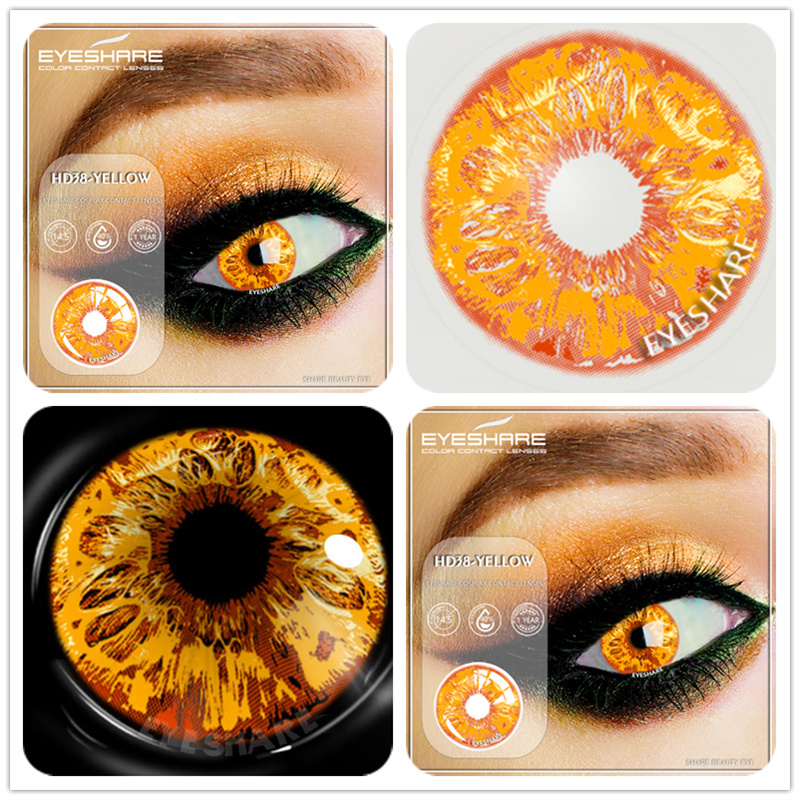 2pcs Color Contact Lenses Contact Lens Beauty Makeup