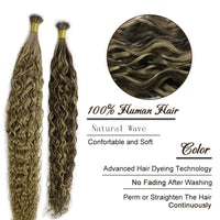 Natural Wave Nano Ring Human Hair Extensions
