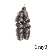 Loose Curly 12″ Pre-Stretched Wavy Braiding Hair – Easy Crochet / Box Braid Bulk (Natural-Curl, Low Shedding)