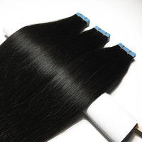 Straight Tape-In Human Hair Extensions – 20, 40 or 60 Pieces