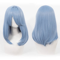 18 Inch Extra Long Straight Hair Wig With Bangs Synthetic Heat-Resistant Suitable For Women Cosplay Wigs